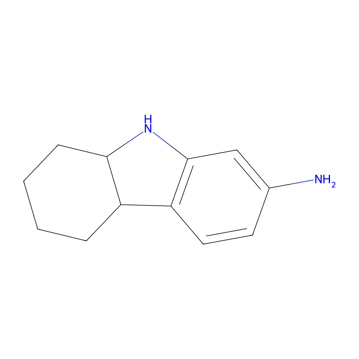2,3,4,4a,9,9a-hexahydro-1H-carbazol-7-amine molecular structure, CAS 478259-40-4
