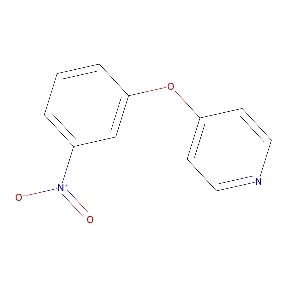 4-(3-nitrophenoxy)Pyridine molecular structure, CAS 4783-89-5