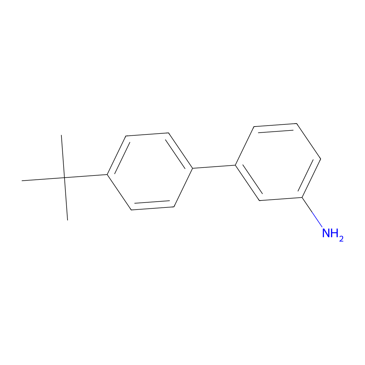 3-(4-tert-Butylphenyl)aniline molecular structure, CAS 478403-54-2