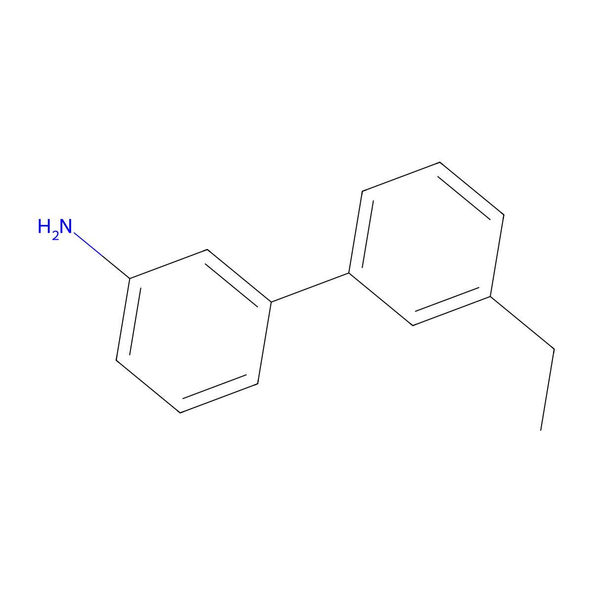 3-(3-Ethylphenyl)aniline molecular structure, CAS 478403-59-7