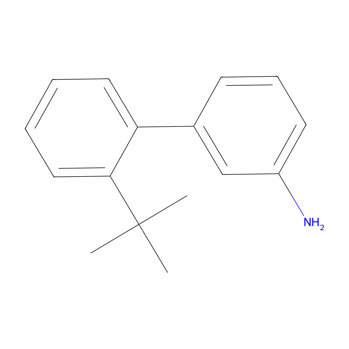 3-(2-tert-Butylphenyl)aniline molecular structure, CAS 478403-61-1