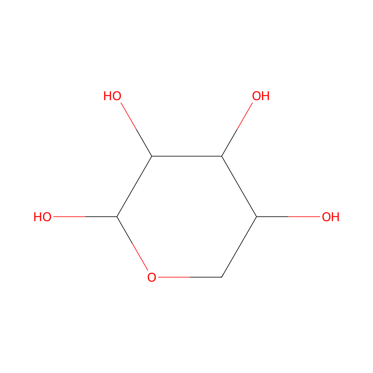 Pentose molecular structure, CAS 478506-29-5