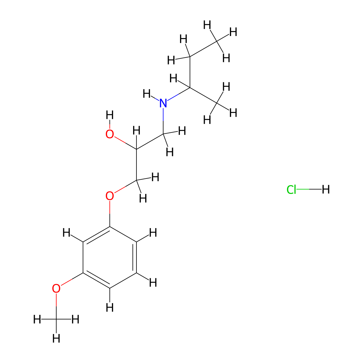 1-(Sec-butylamino)-3-(3-methoxyphenoxy)propan-2-ol hydrochloride molecular structure, CAS 478614-52-7
