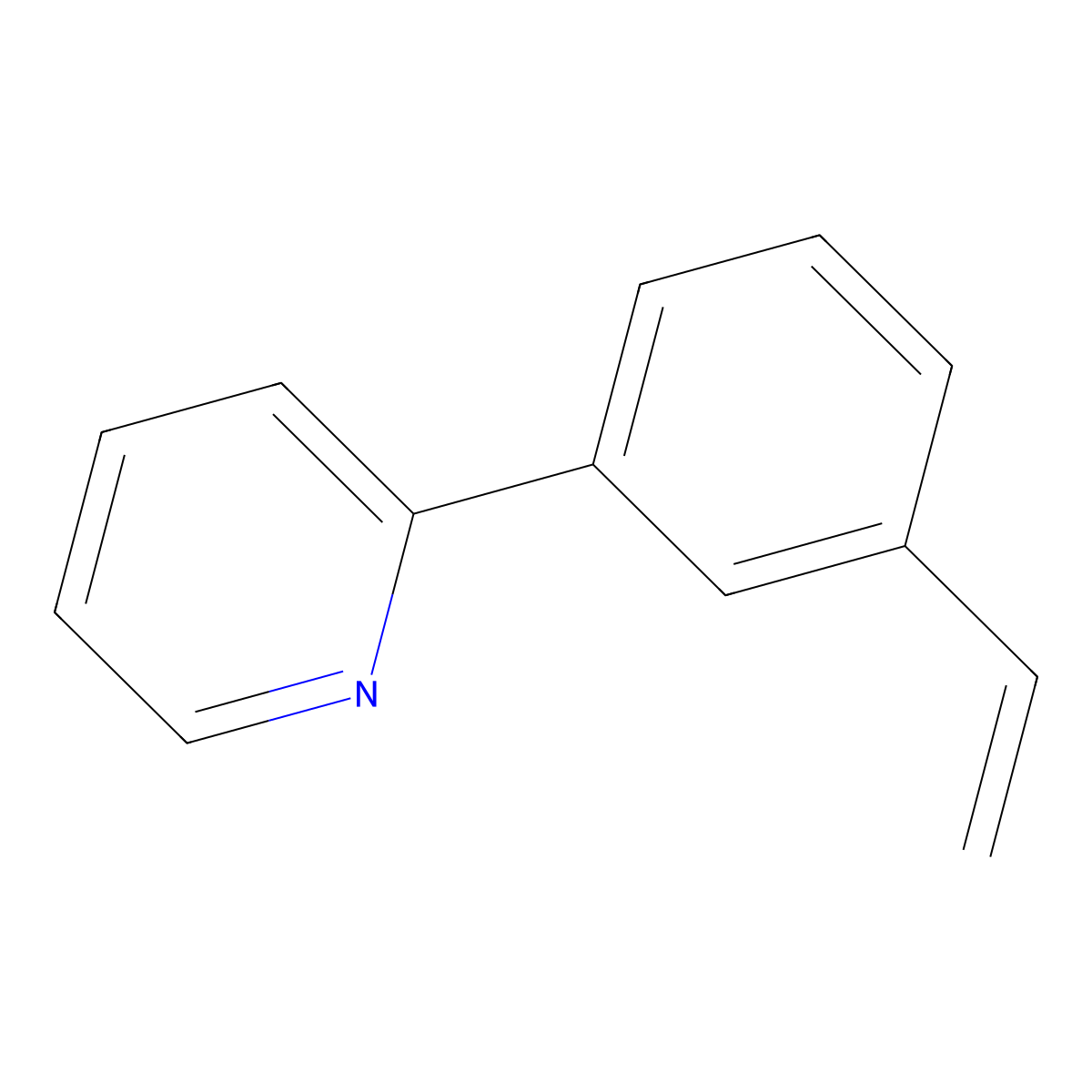 2-(3-Vinylphenyl)pyridine molecular structure, CAS 478944-02-4