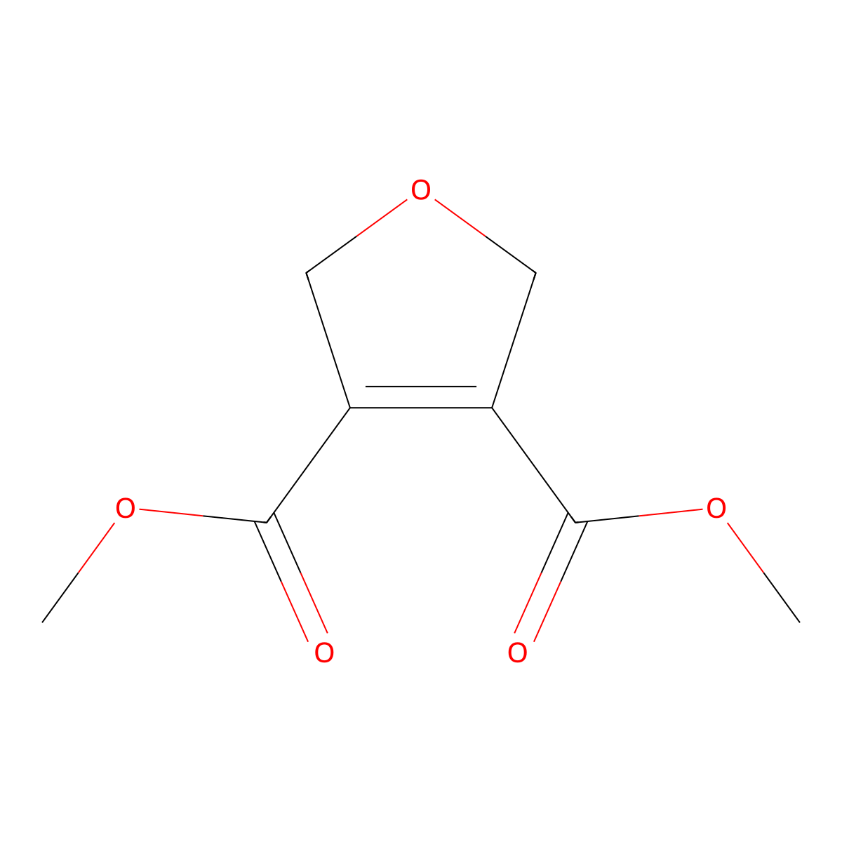 3,4-Furandicarboxylic acid, 2,5-dihydro-, 3,4-dimethyl ester molecular structure, CAS 479035-72-8