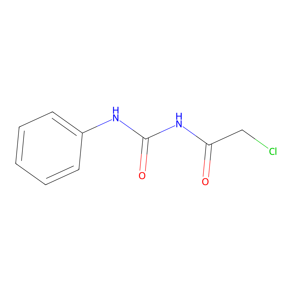 3-(2-Chloroacetyl)-1-phenylurea molecular structure, CAS 4791-23-5