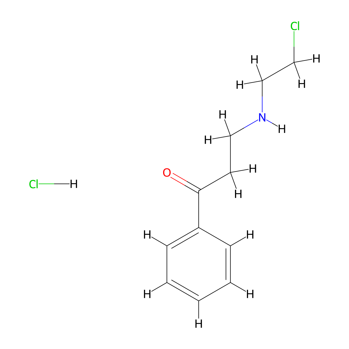 3-[(2-Chloroethyl)amino]-1-phenylpropan-1-one hydrochloride molecular structure, CAS 479192-78-4