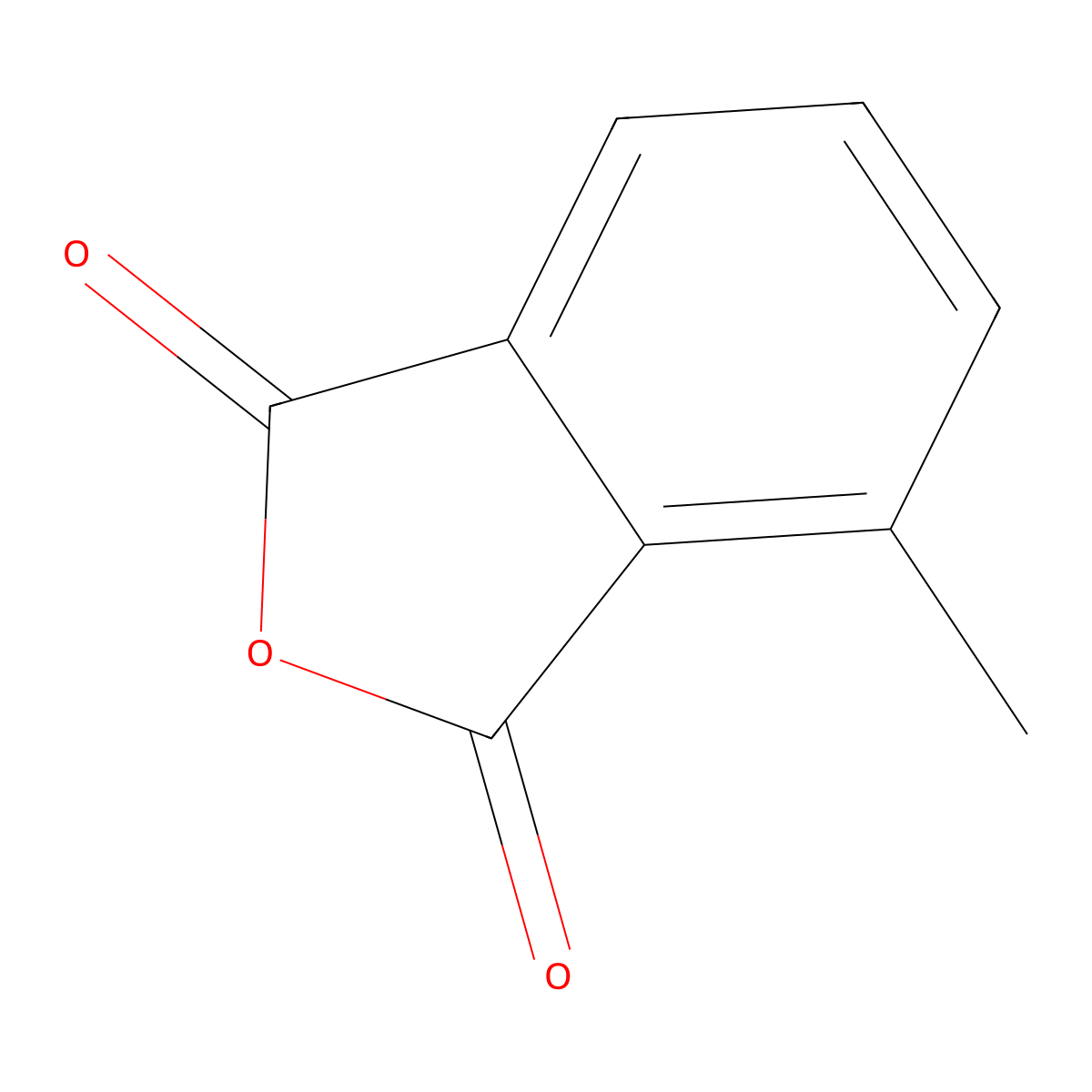 4-Methyl-1,3-isobenzofurandione molecular structure, CAS 4792-30-7