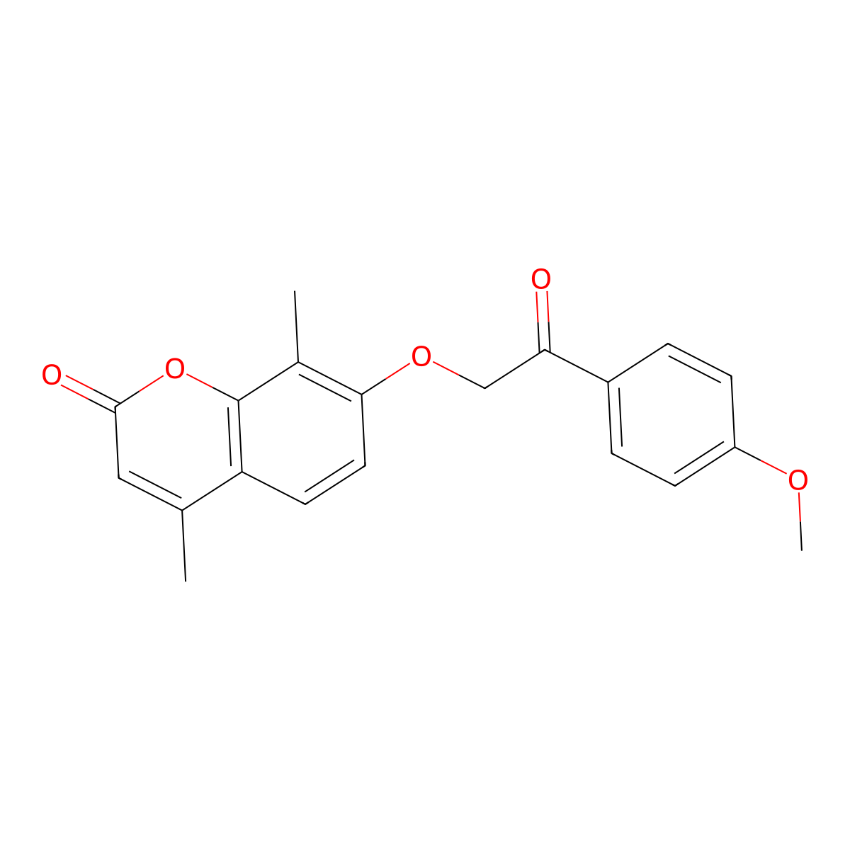 7-[2-(4-methoxyphenyl)-2-oxoethoxy]-4,8-dimethyl-2H-chromen-2-one molecular structure, CAS 479351-69-4