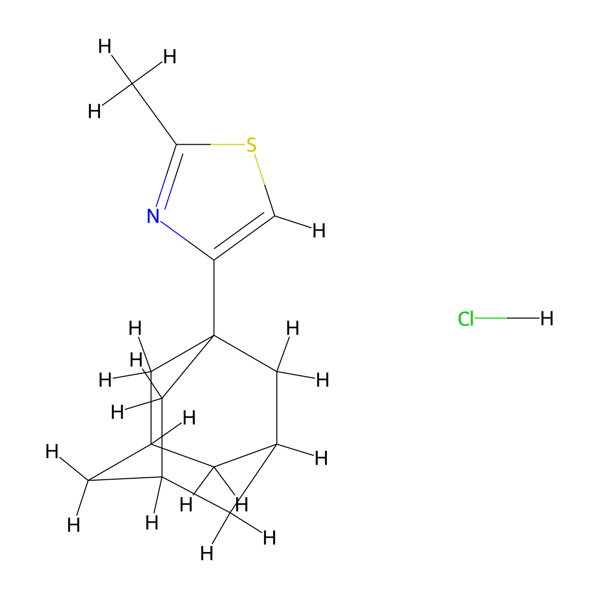 C14H20ClNS molecular structure, CAS 479485-40-0