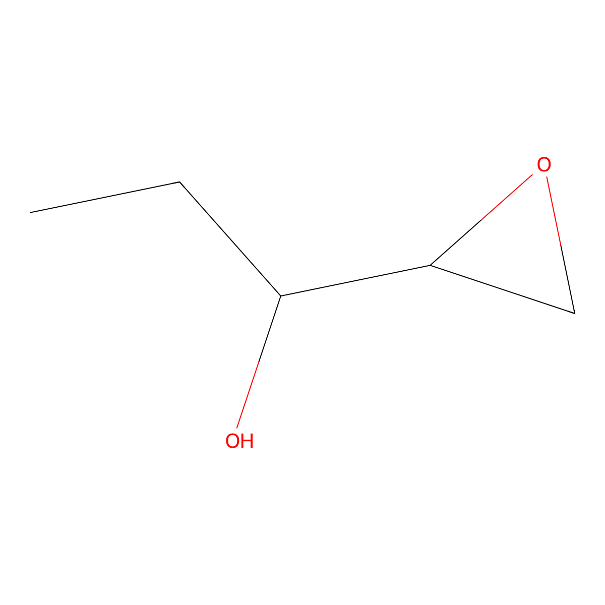 1-(Oxiran-2-yl)propan-1-ol molecular structure, CAS 4798-48-5