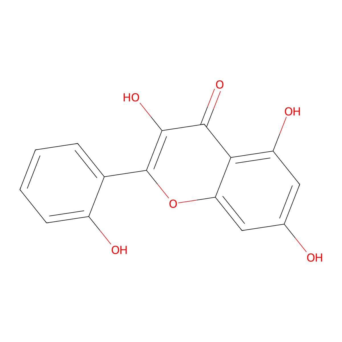 Datiscetin molecular structure, CAS 480-15-9
