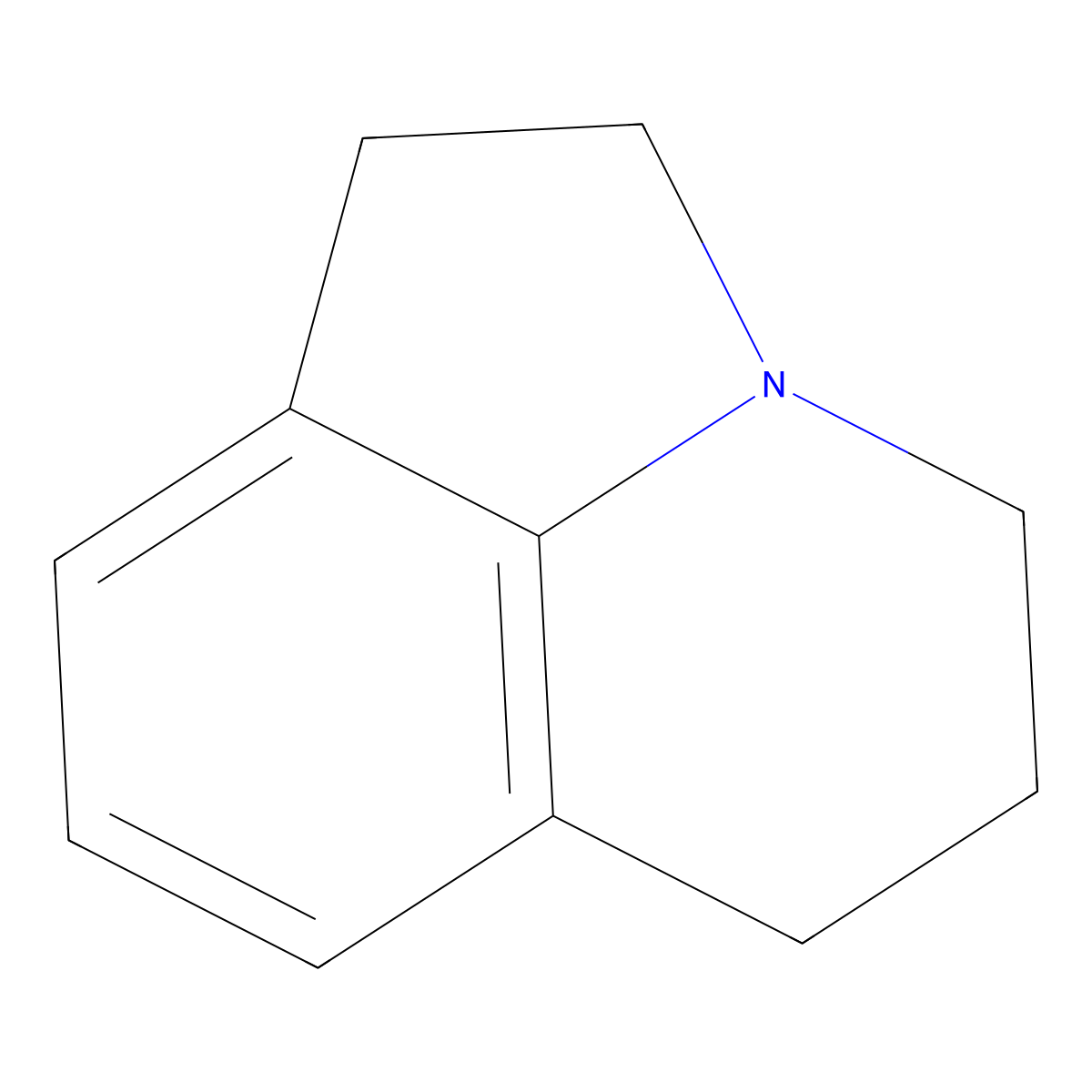 Lilolidine molecular structure, CAS 480-73-9