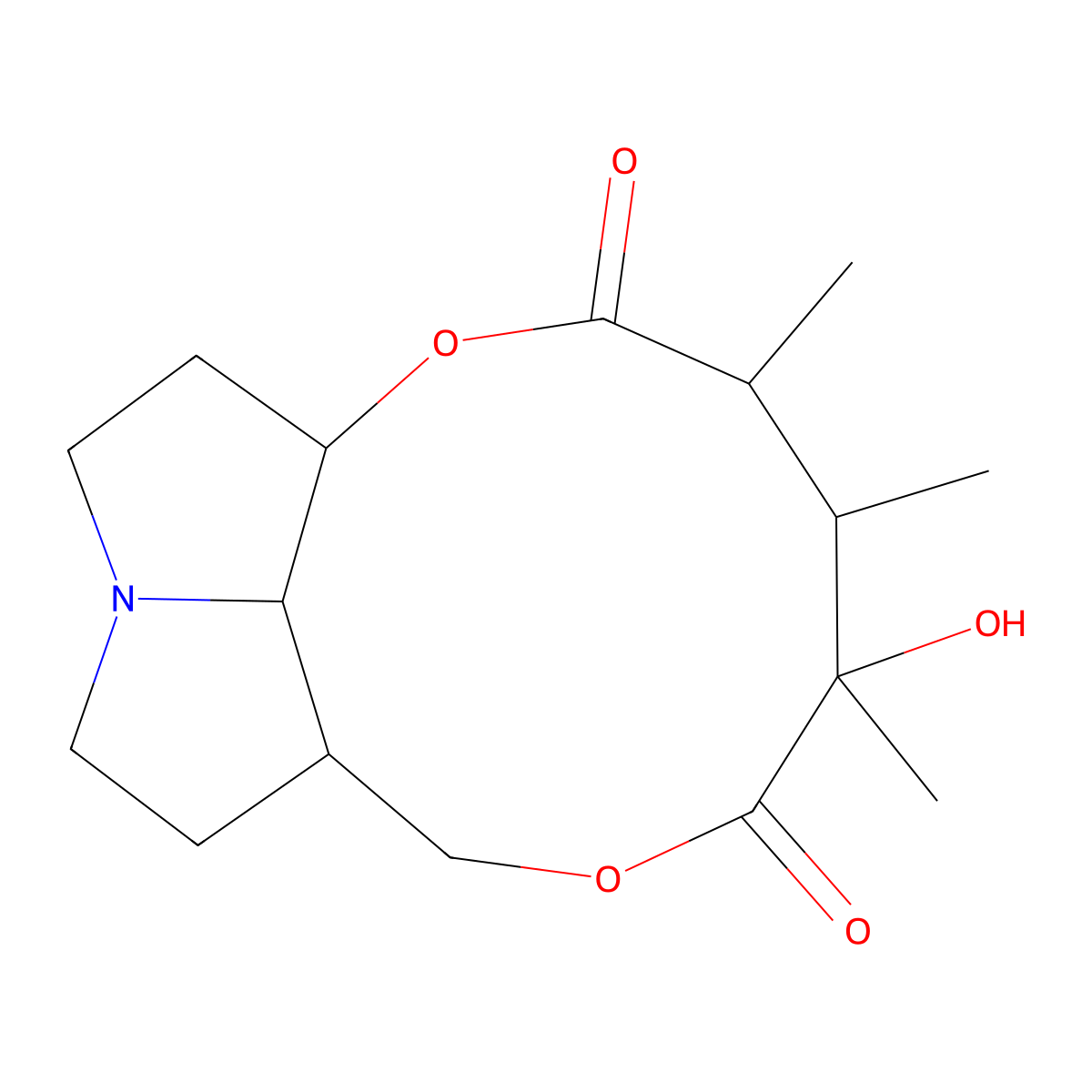 Retusine molecular structure, CAS 480-86-4