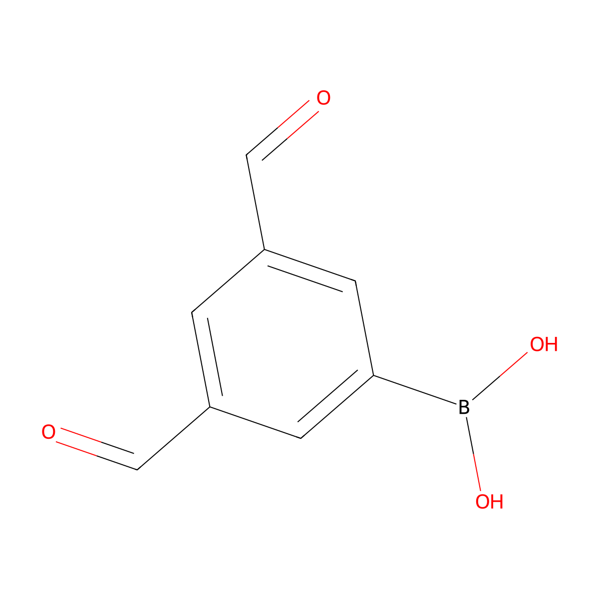 3,5-Diformylphenylboronic acid molecular structure, CAS 480424-62-2