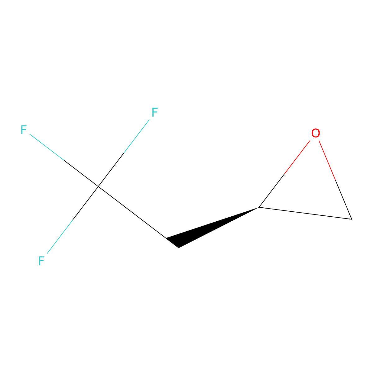 (2R)-2-(2,2,2-Trifluoroethyl)oxirane molecular structure, CAS 480429-24-1