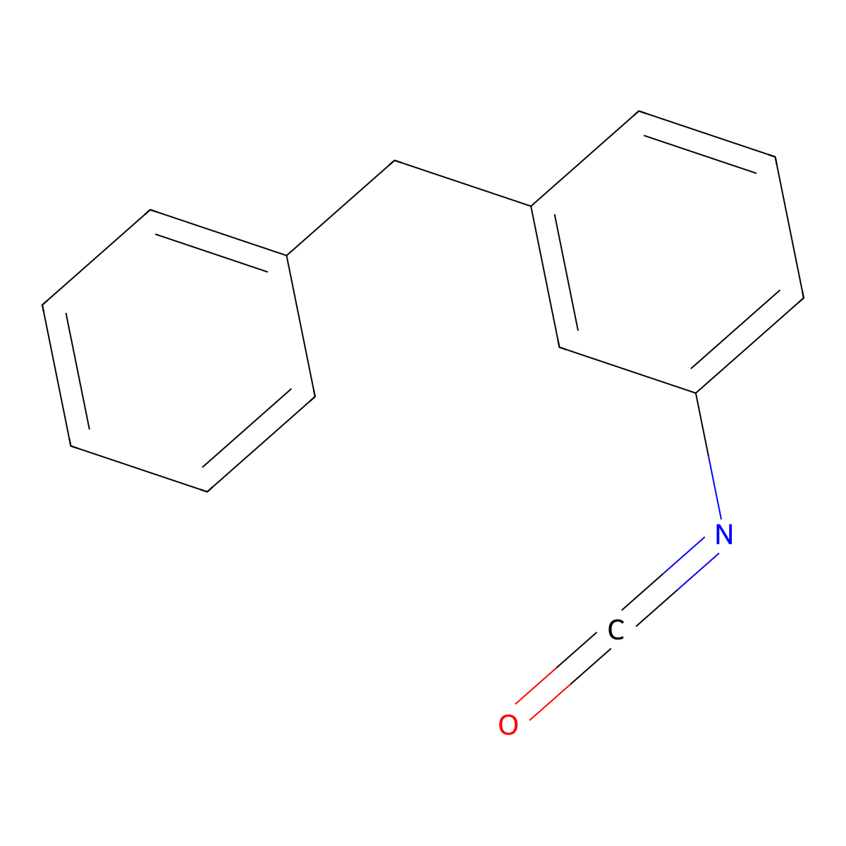 1-Benzyl-3-isocyanatobenzene molecular structure, CAS 480439-07-4