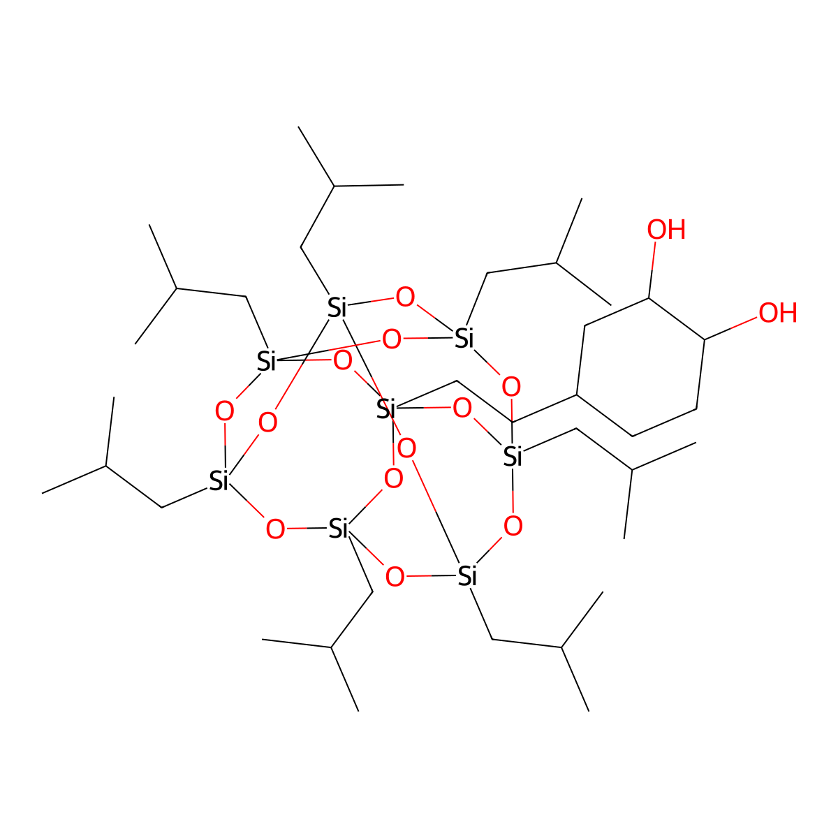 Pss-(2-(trans-3 4-cyclohexanediol)ethyl& molecular structure, CAS 480439-48-3