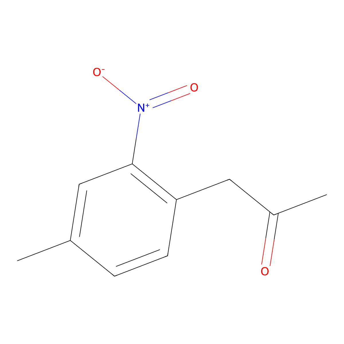 1-(4-Methyl-2-nitrophenyl)propan-2-one molecular structure, CAS 481065-79-6