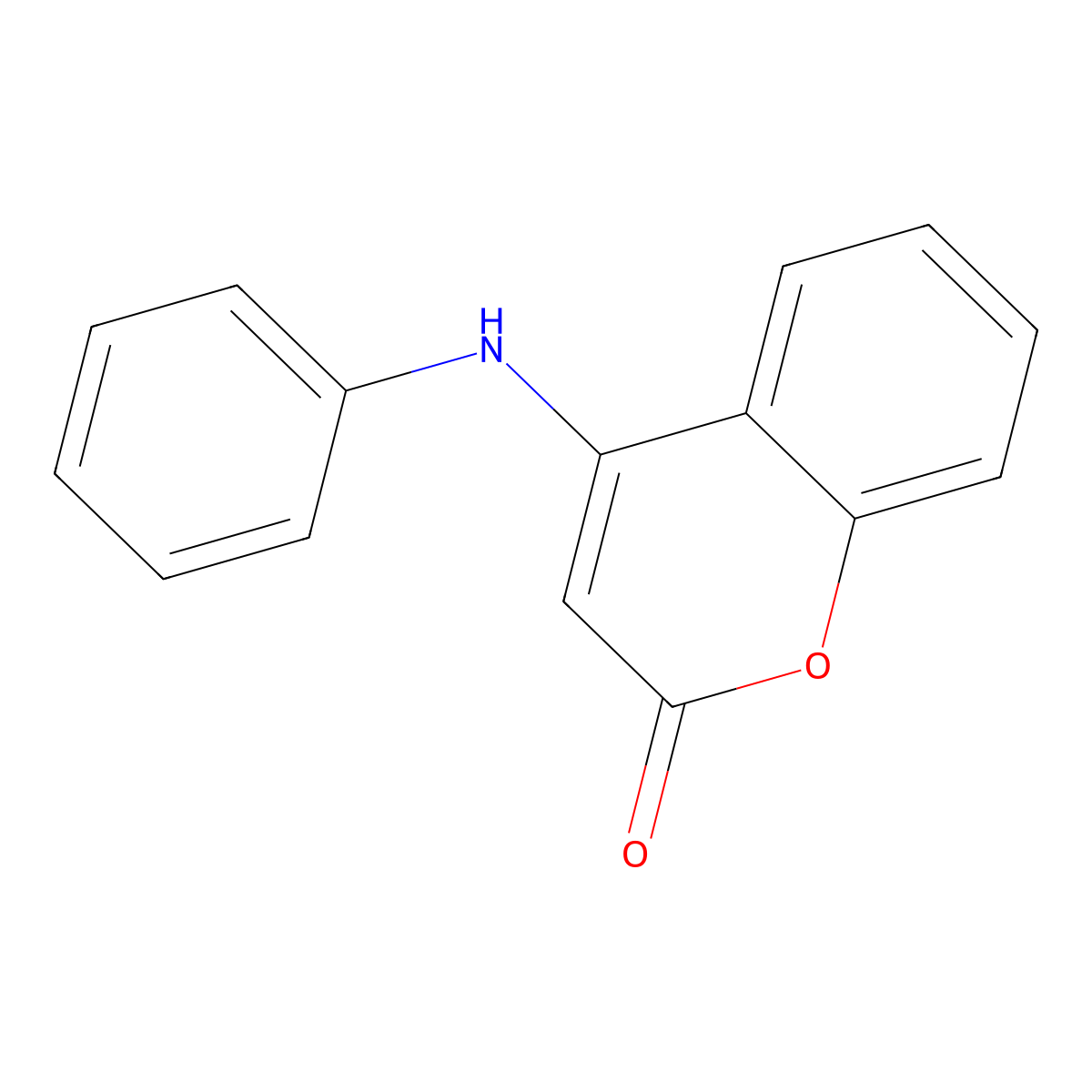 4-Phenylamino-chromen-2-one molecular structure, CAS 4812-86-6