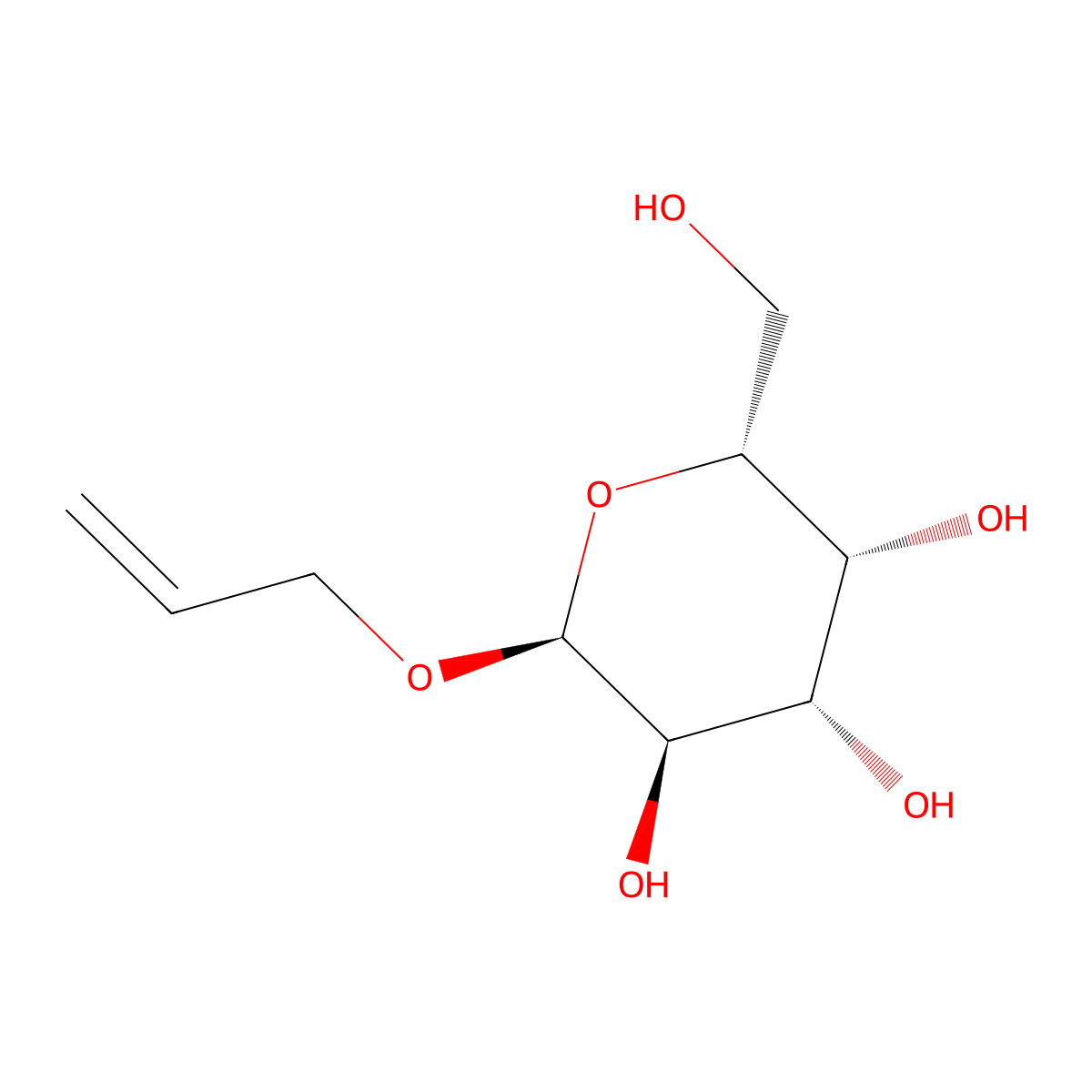 Ally a-D-galactopyranoside molecular structure, CAS 48149-72-0