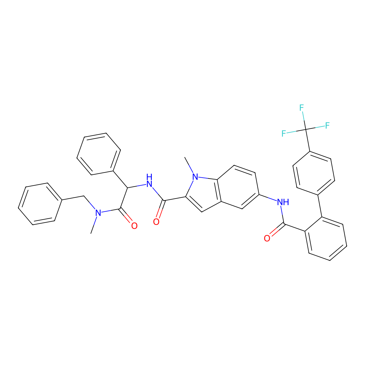 Dirlotapide molecular structure, CAS 481658-94-0