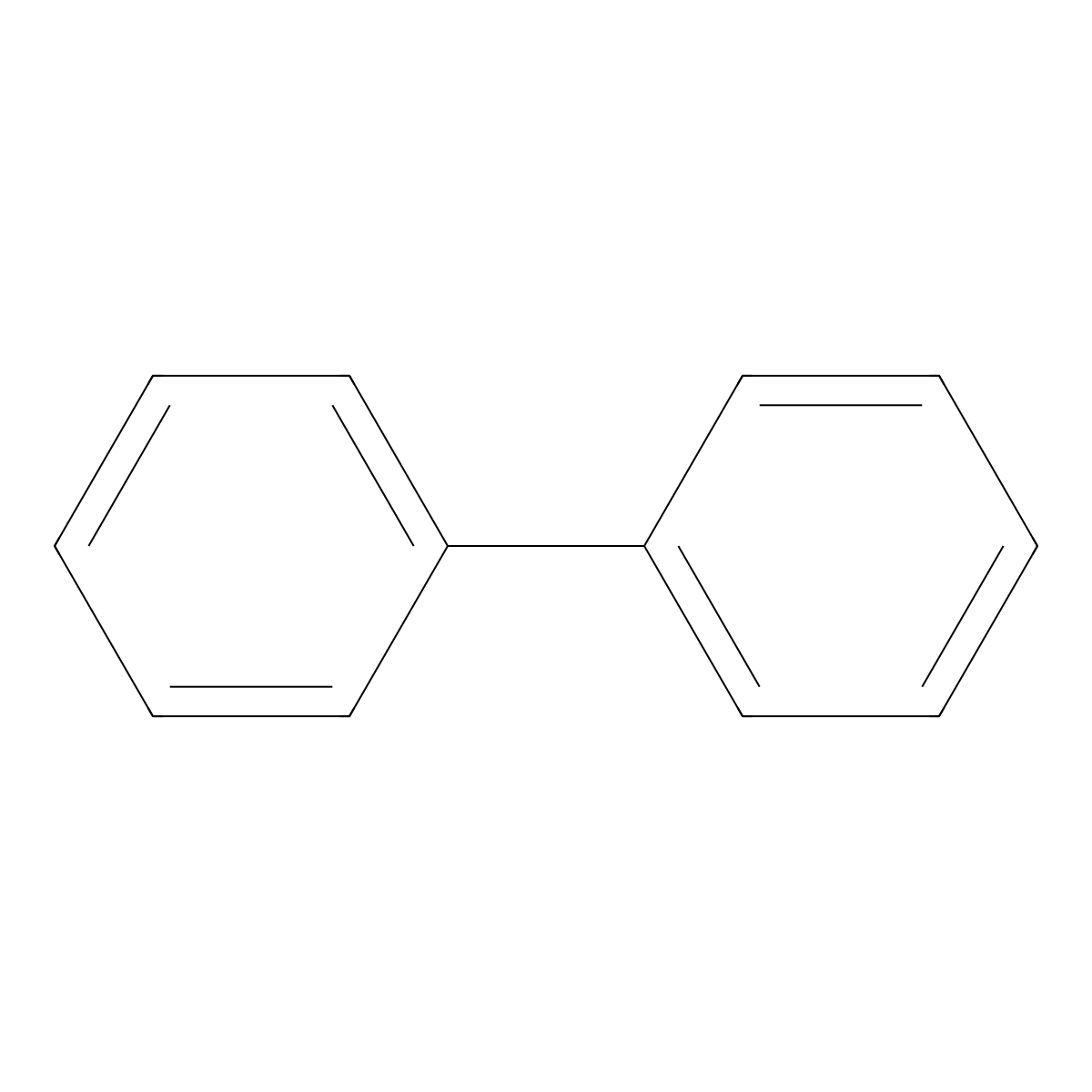 Biphenyl molecular structure, CAS 4819-98-1