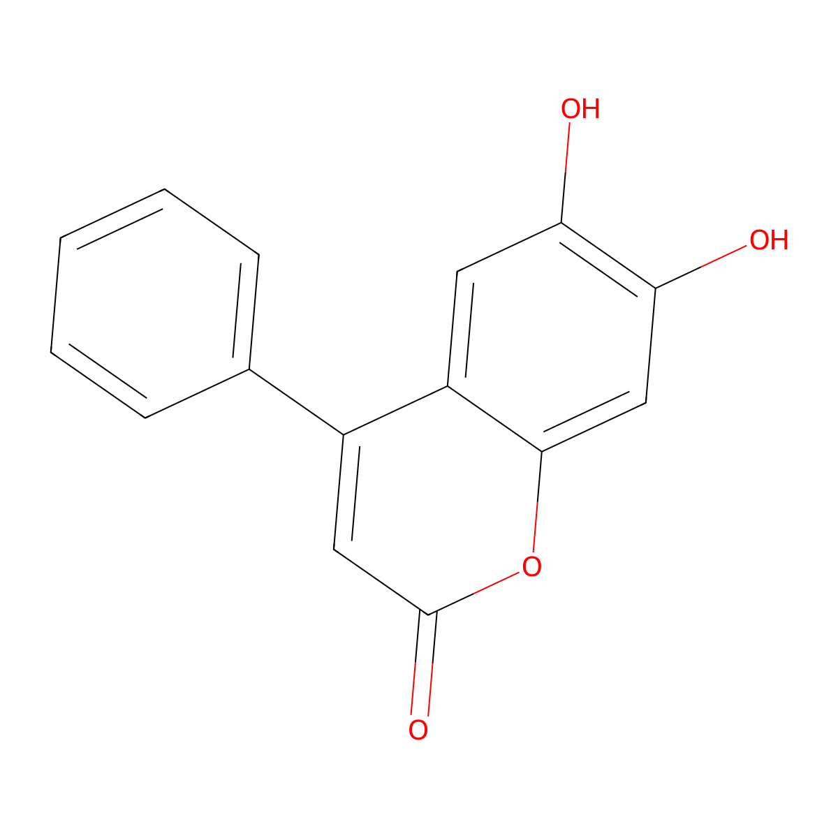 Nordalbergin molecular structure, CAS 482-82-6