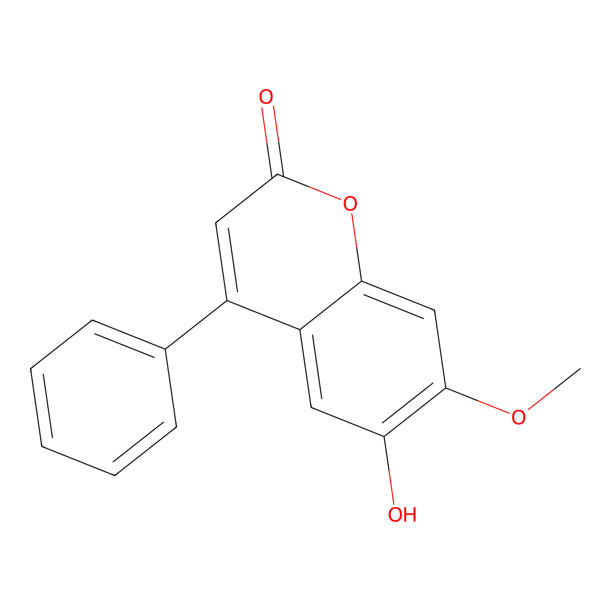 Dalbergin molecular structure, CAS 482-83-7