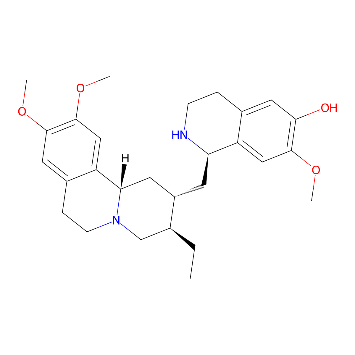 Cephaeline molecular structure, CAS 483-17-0