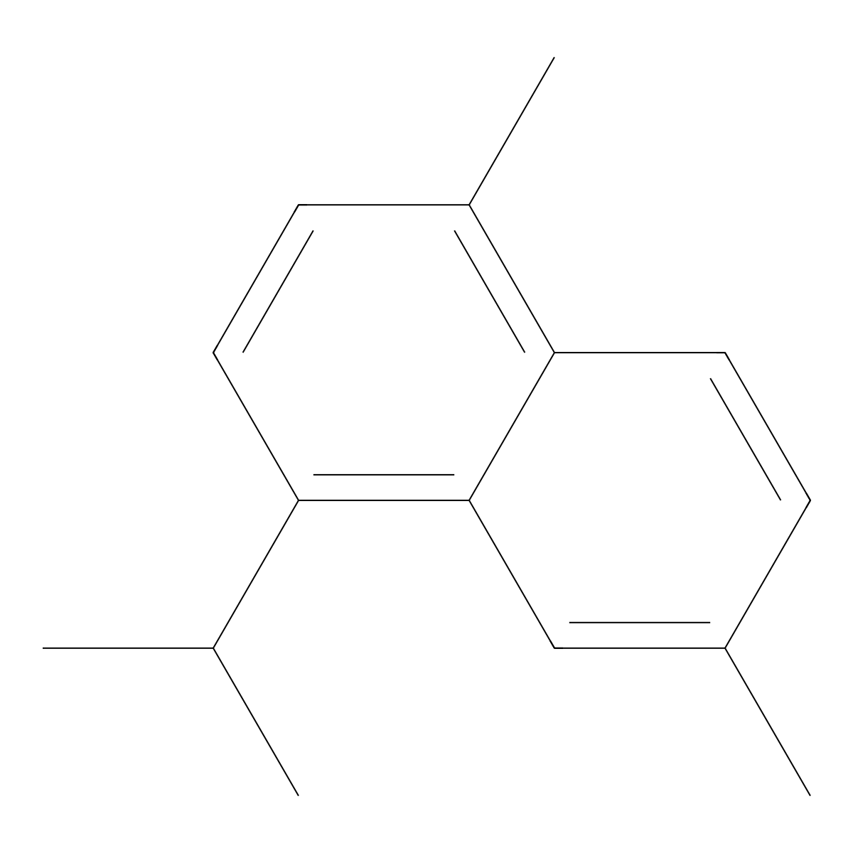 Cadalene molecular structure, CAS 483-78-3