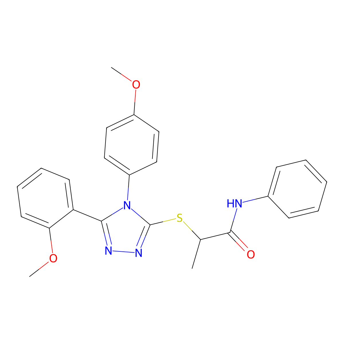 Asn02563583 molecular structure, CAS 483283-39-2