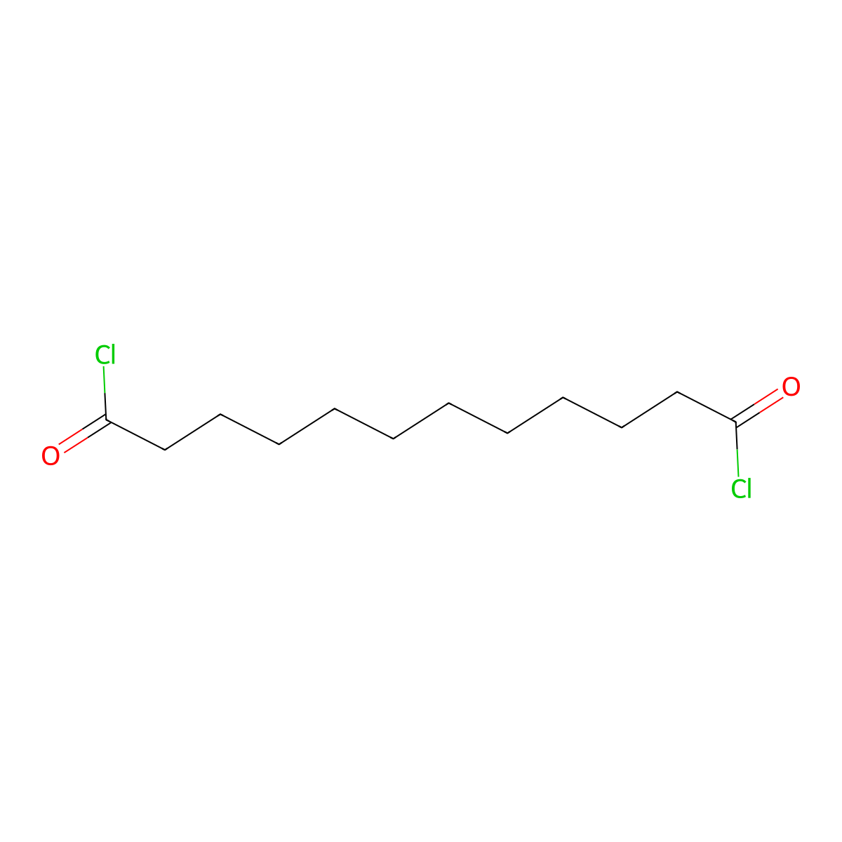 Dodecanedioyl Dichloride molecular structure, CAS 4834-98-4
