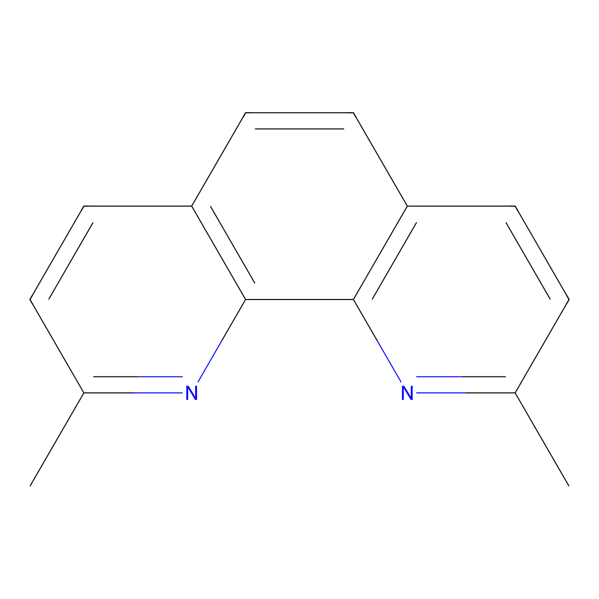2,9-Dimethyl-1,10-phenanthroline molecular structure, CAS 484-11-7