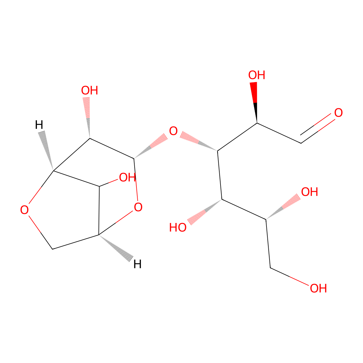 Neoagarobiose molecular structure, CAS 484-58-2