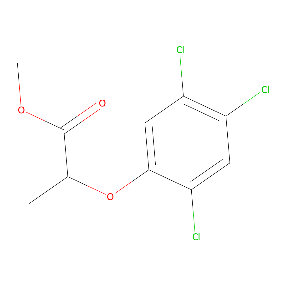 Fenoprop-methyl molecular structure, CAS 4841-20-7