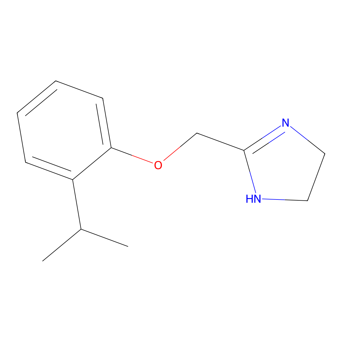 Fenoxazoline molecular structure, CAS 4846-91-7