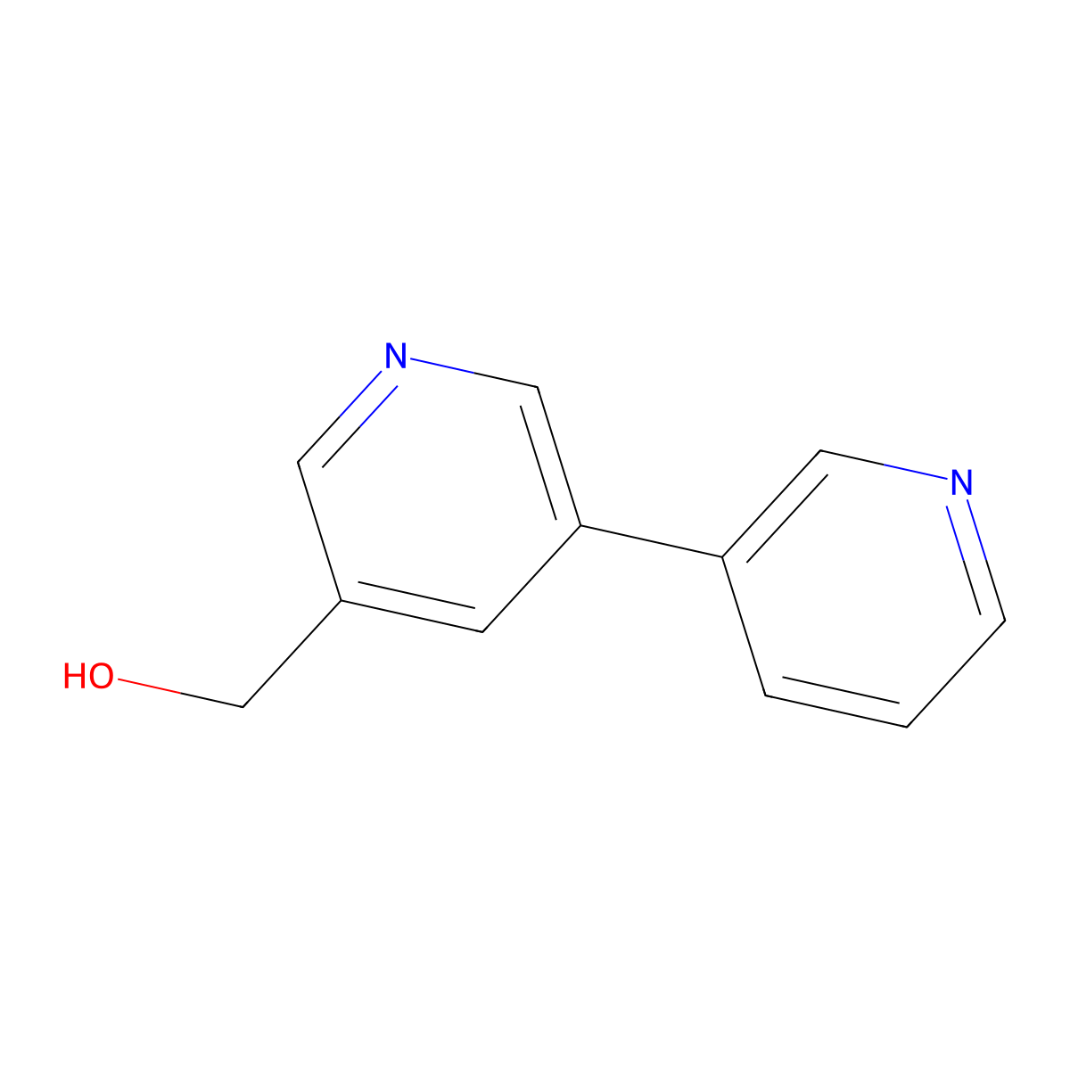 [3,3'-Bipyridin]-5-ylmethanol molecular structure, CAS 484673-70-3