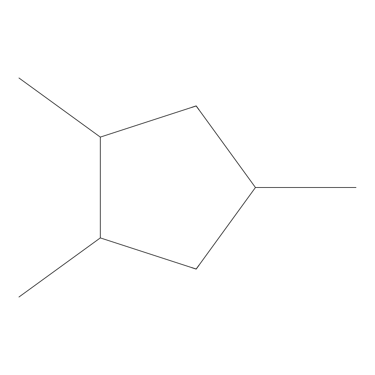 (1alpha,2alpha,4beta)-1,2,4-Trimethylcyclopentane molecular structure, CAS 4850-28-6