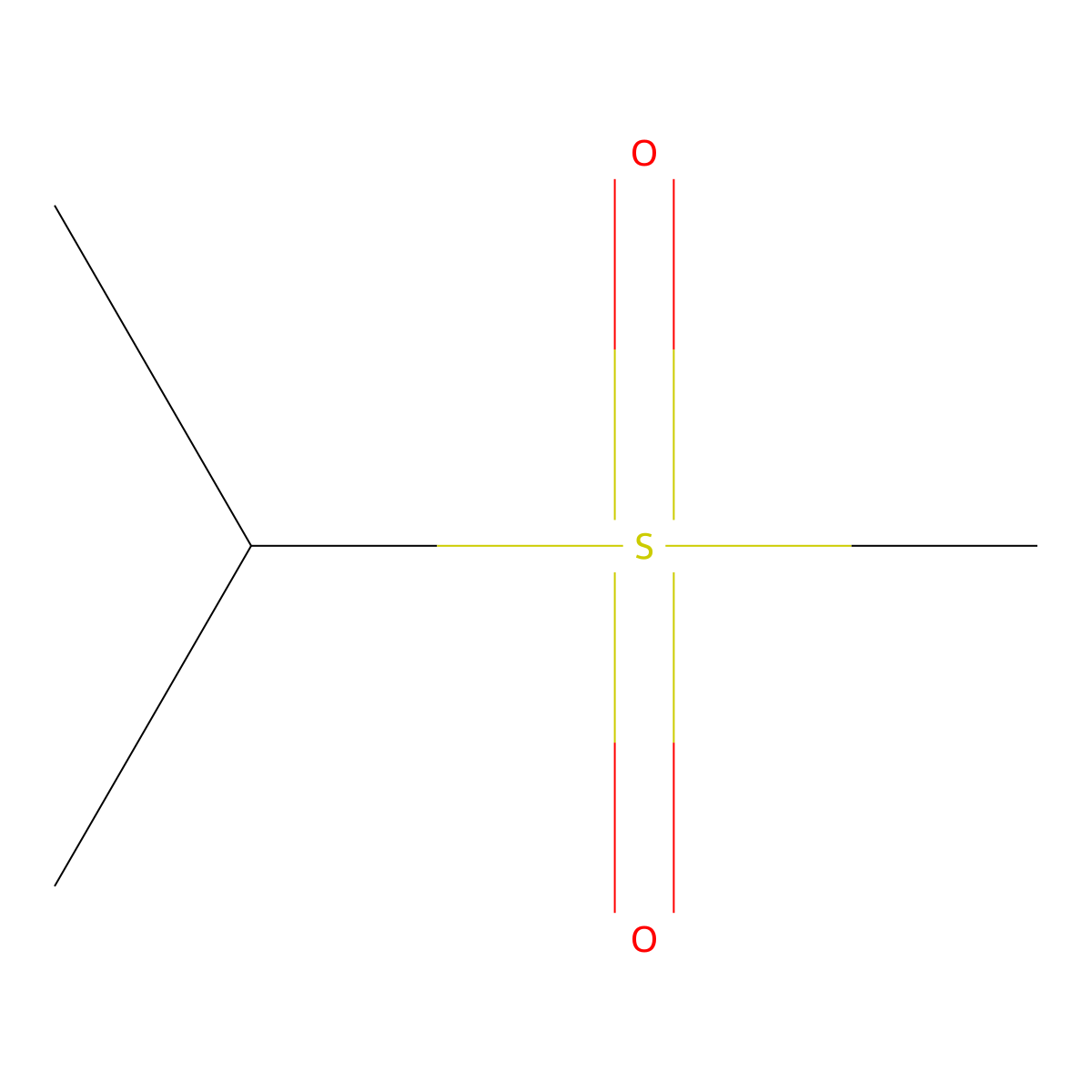 2-(Methylsulphonyl)propane molecular structure, CAS 4853-74-1