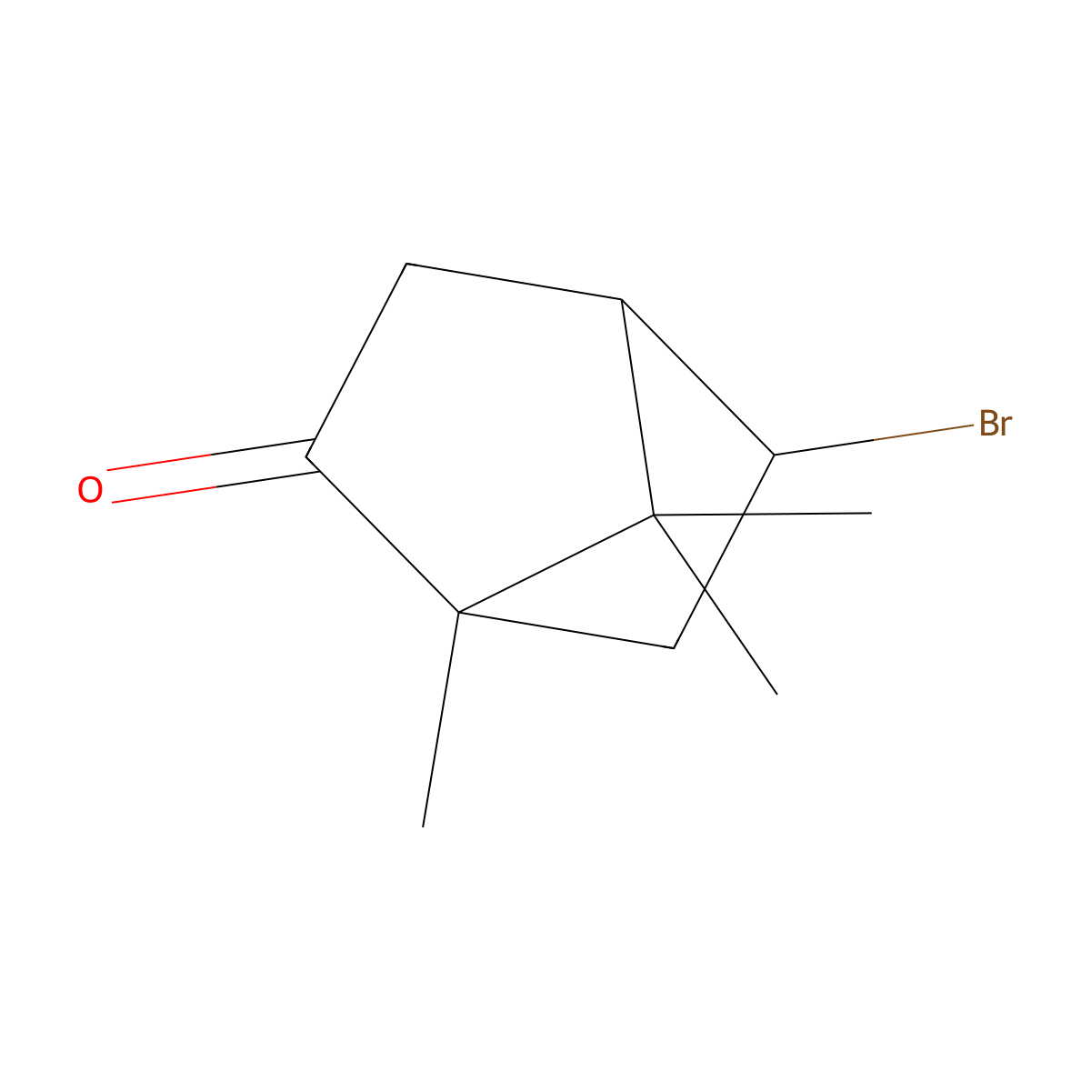 5-Bromocamphor molecular structure, CAS 485319-77-5