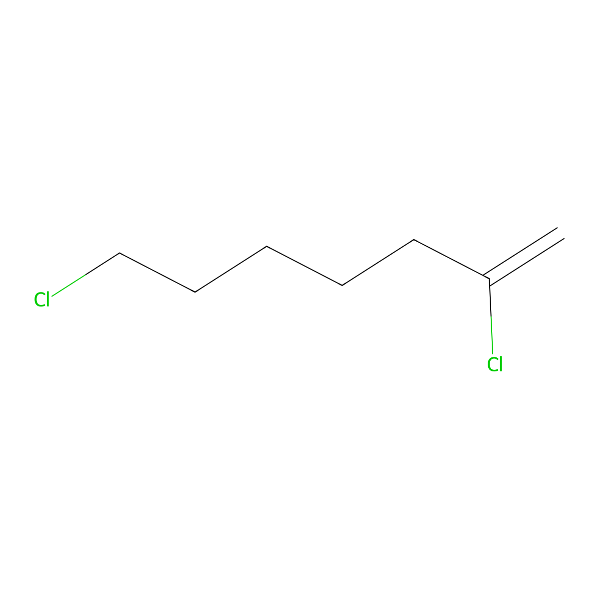 2,7-Dichloro-1-heptene molecular structure, CAS 485320-12-5