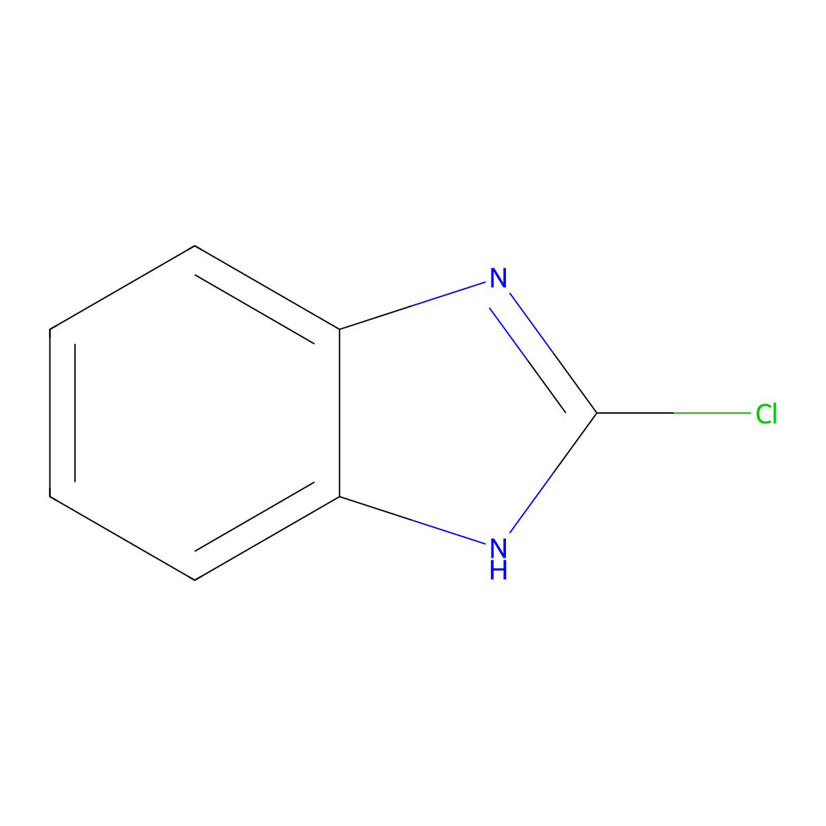2-Chlorobenzimidazole molecular structure, CAS 4857-06-1