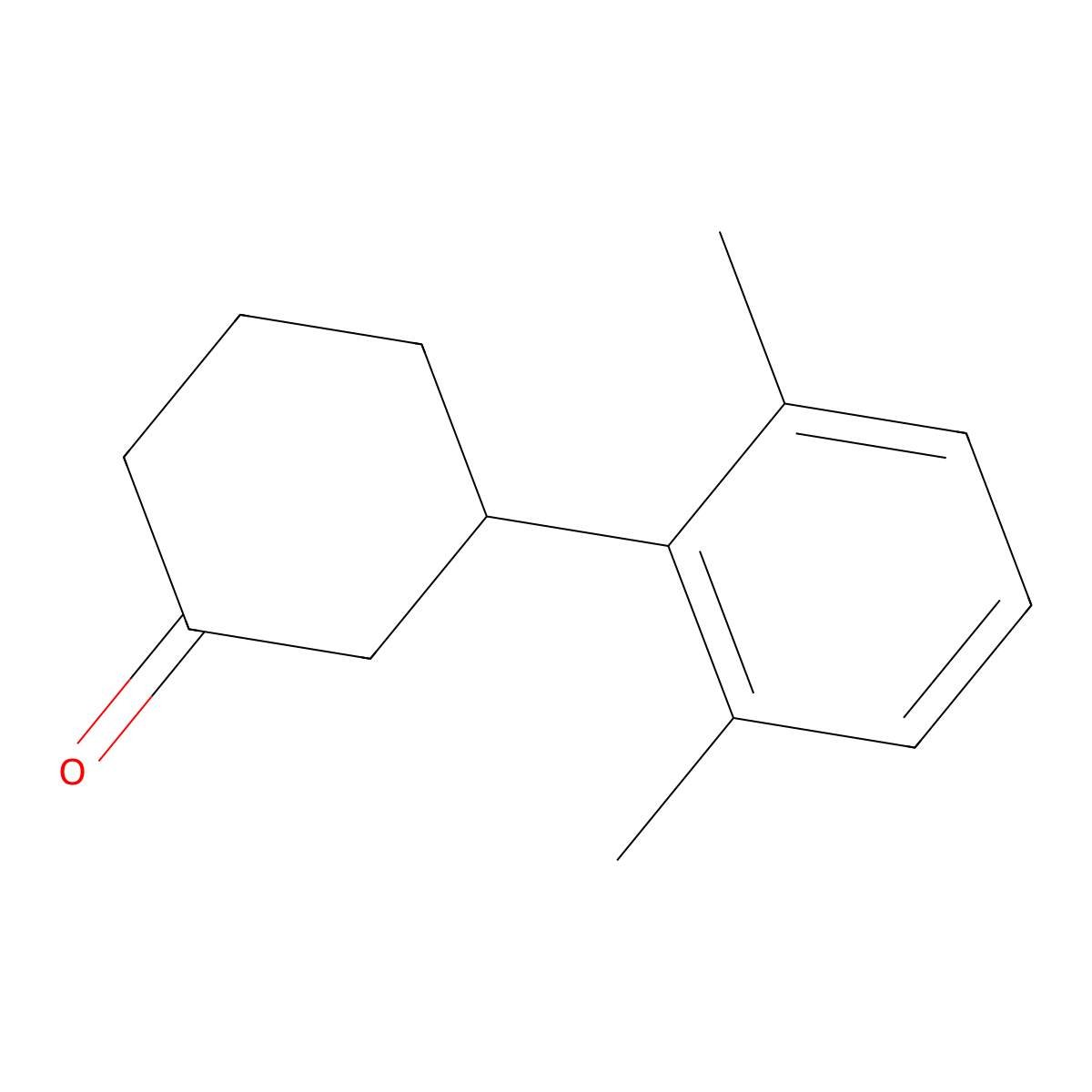 3-(2,6-Dimethylphenyl)cyclohexanone molecular structure, CAS 486397-33-5