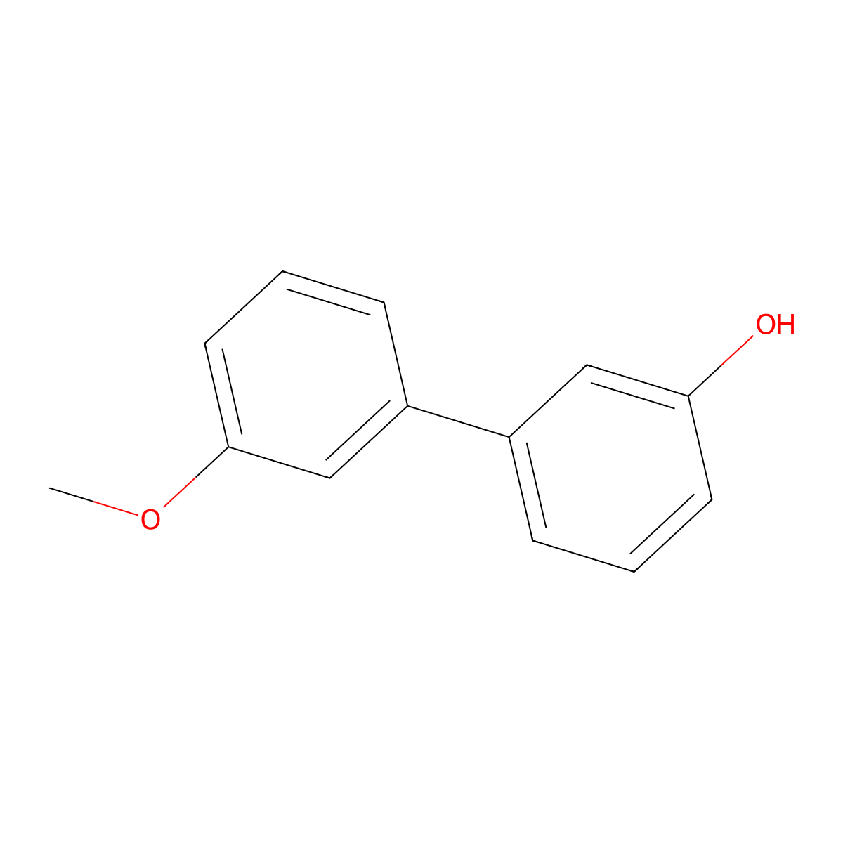 3'-Methoxy[1,1'-biphenyl]-3-ol molecular structure, CAS 486454-87-9