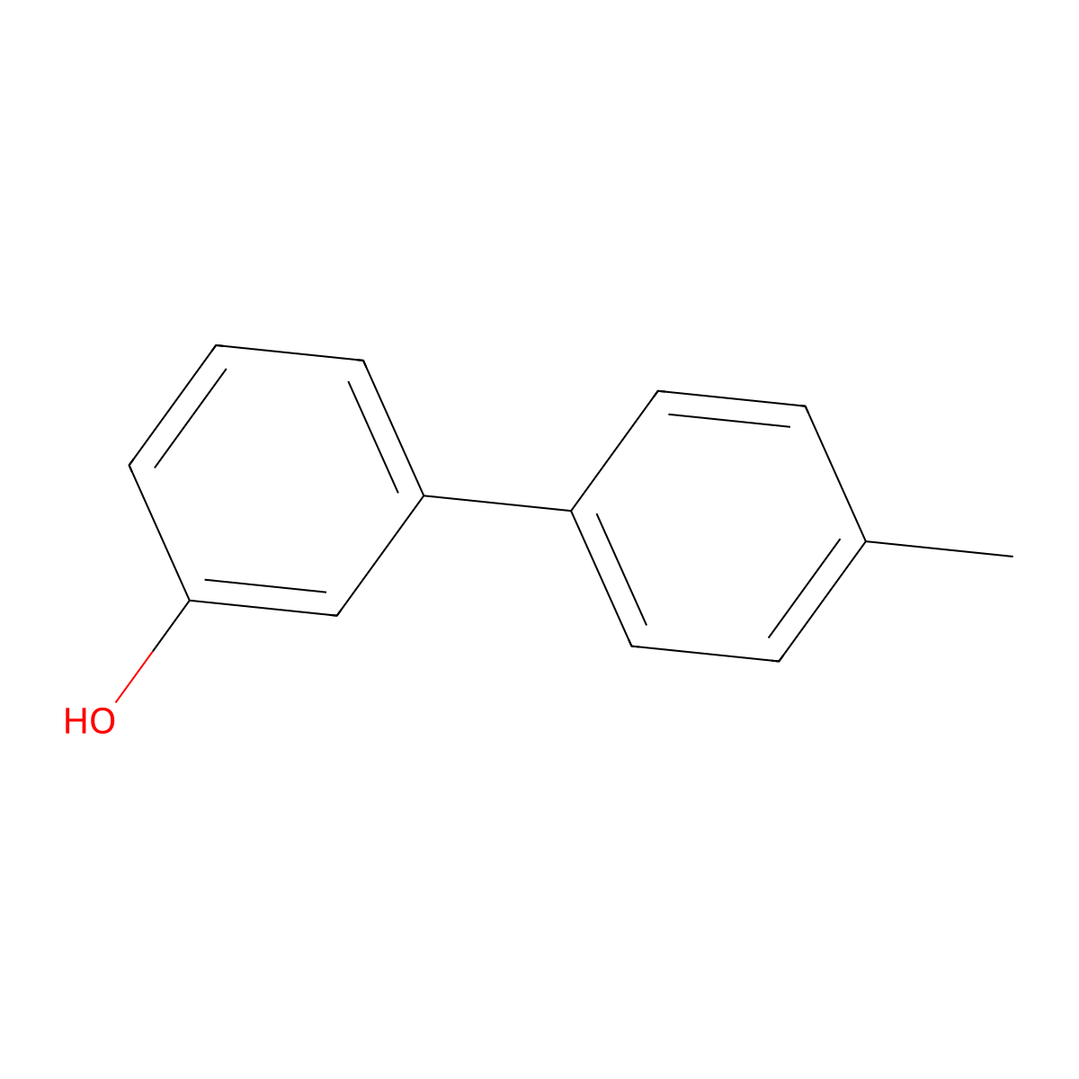 3-(4-Methylphenyl)phenol molecular structure, CAS 486455-30-5