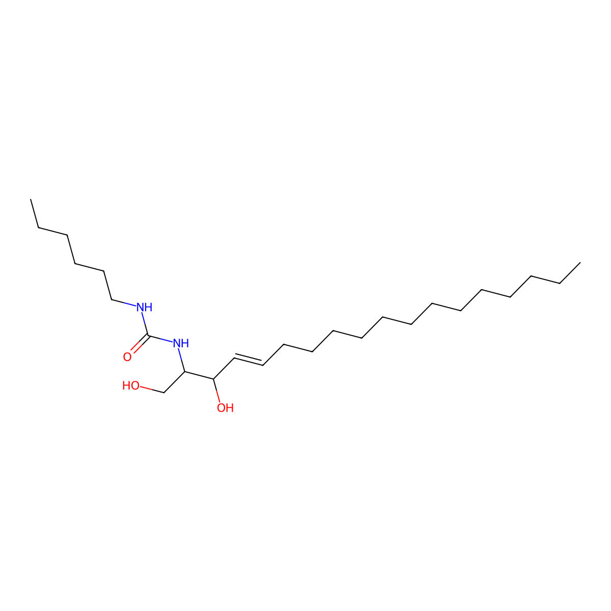 C6 Urea Ceramide molecular structure, CAS 486991-52-0