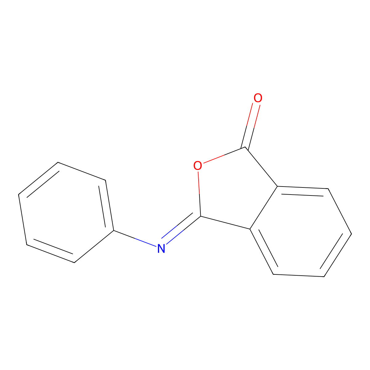 N-Phenylphthalisoimide molecular structure, CAS 487-42-3