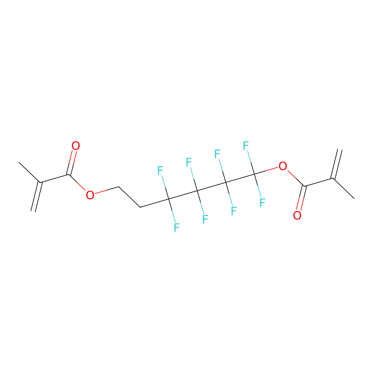[3,3,4,4,5,5,6,6-Octafluoro-6-(2-methylprop-2-enoyloxy)hexyl] 2-methylprop-2-enoate molecular structure, CAS 487048-96-4