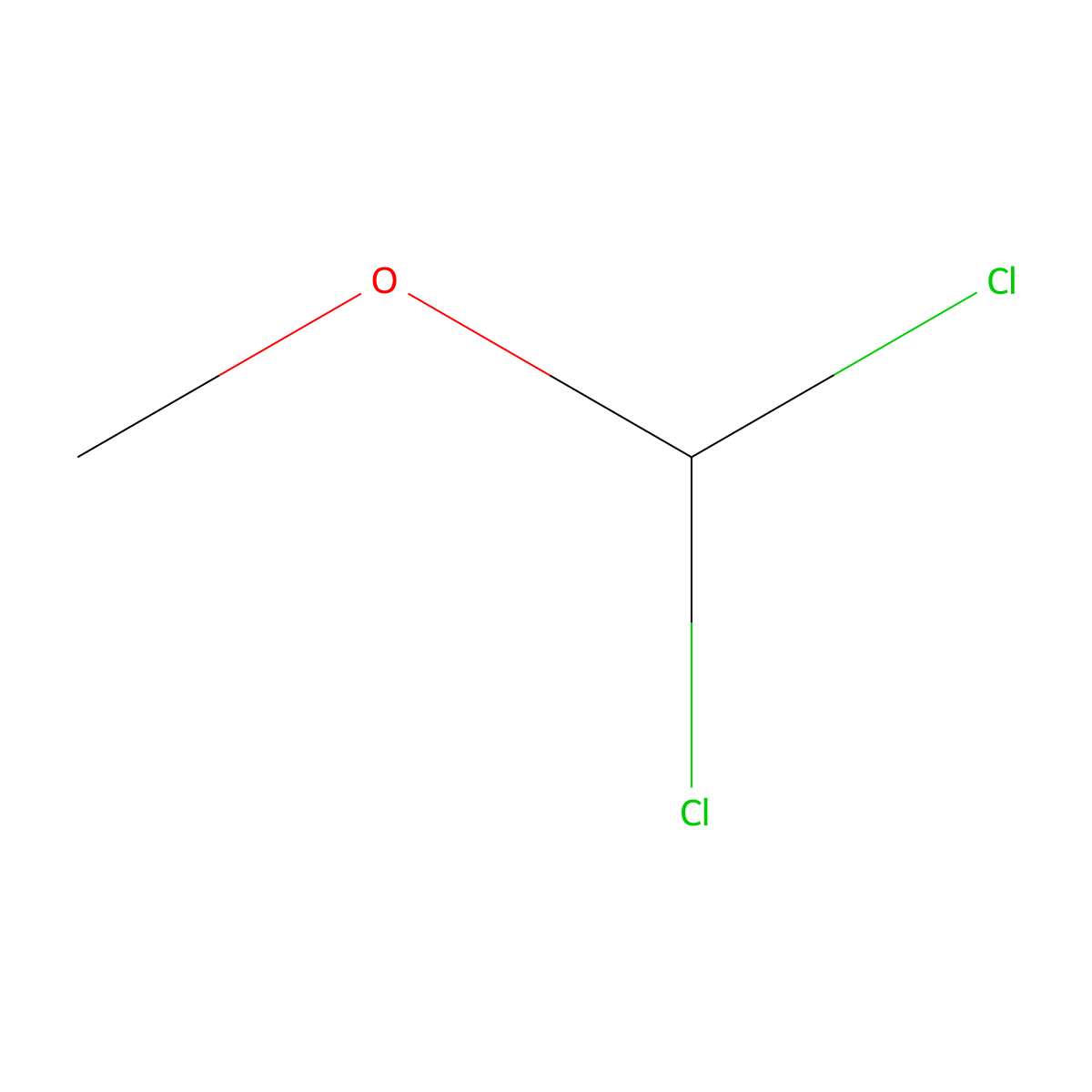 Methane, dichloromethoxy- molecular structure, CAS 4885-02-3